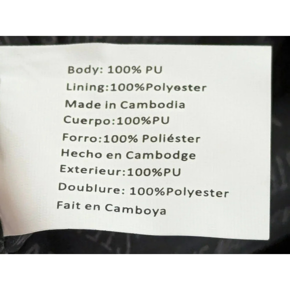 Steve Madden Crossbody Bag Tan Purse Fringe Detail Black Strap Gold Tone NEW - Picture 11 of 11